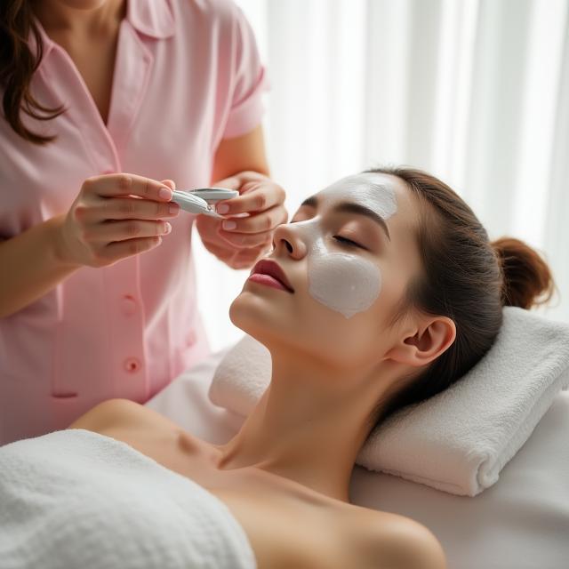 Ontspannende gezichtsbehandeling bij Glacial Glow Beauty